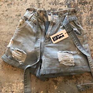 Princess Polly Kimmie Denim Shorts